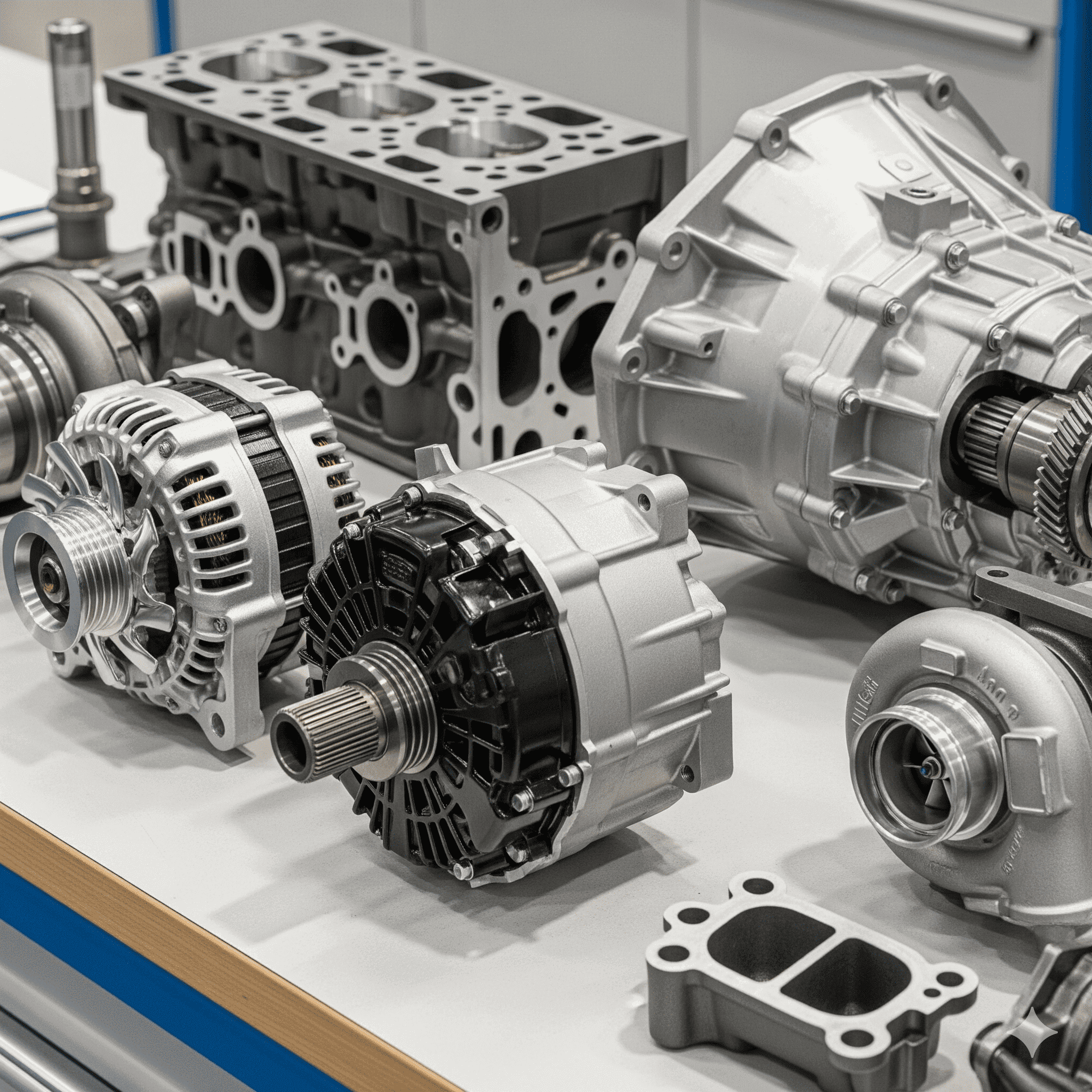 Heavy equipment stacked